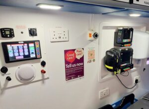 HDU Ambulance Interior London