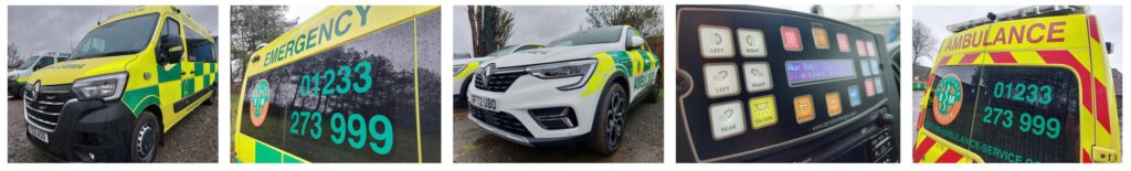 Road repatriation patient transfer from UK hospital