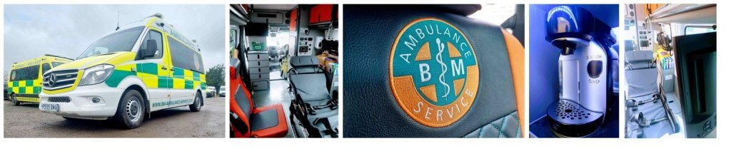 European repatriation ambulance to or from the UK