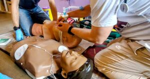 FREC training session at BM Ambulance's Kent centre