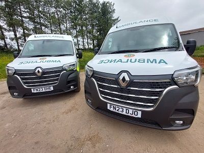 Patient transport ambulances