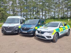 UK Ambulance Service Medical Transport, Ambulance, Van, Car