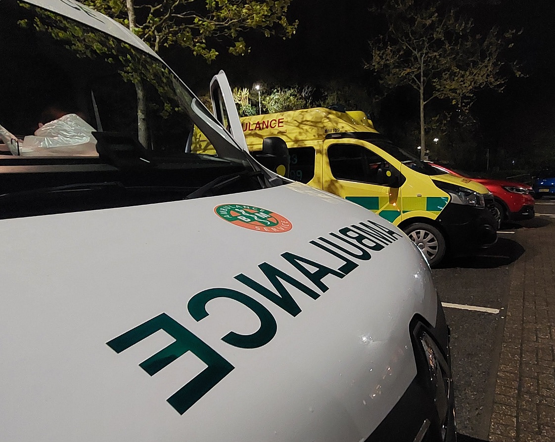 Two Bariatric Deceased Private Ambulance Night Standby in London