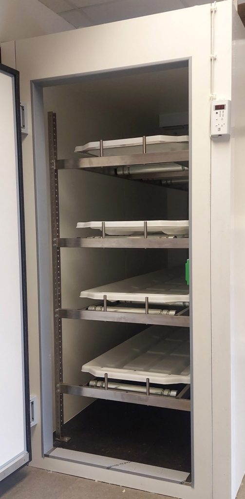 Body Storage Mortuary Fridge Open Door