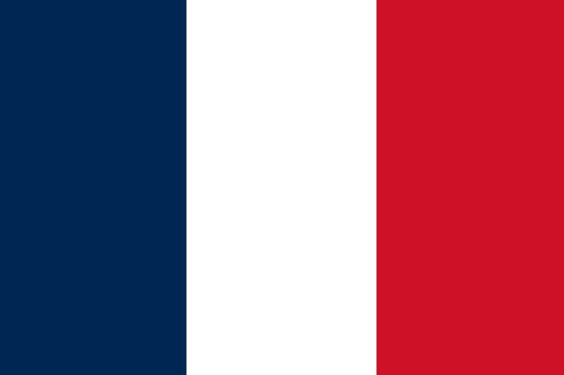 French flag representing private ambulance and medical repatriation services from France to the UK