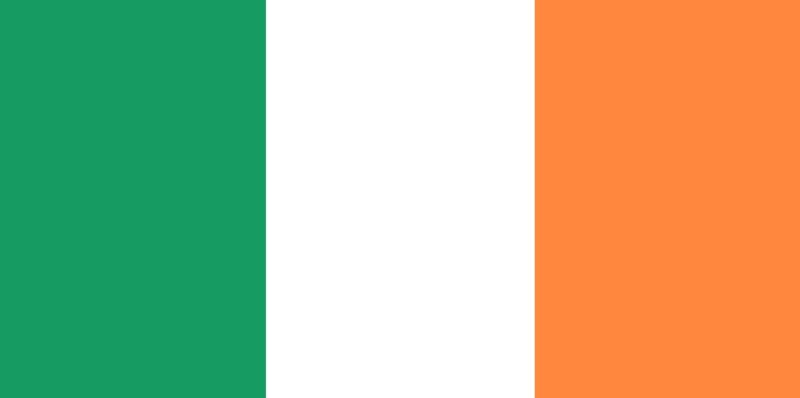 Ireland flag icon representing private patient road transport to the UK