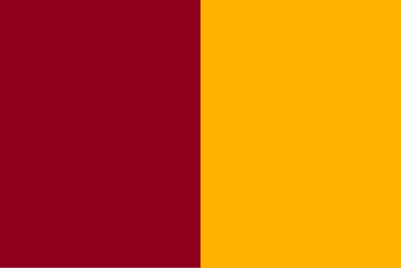 Rome flag icon representing private patient transport by road to the UK