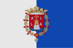 Alicante flag icon representing private patient transport by road to the UK