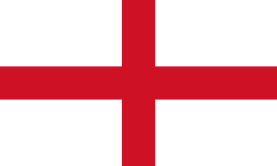England flag representing private patient road transport within the UK