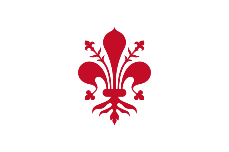 Florence flag icon representing private patient transport by road to the UK