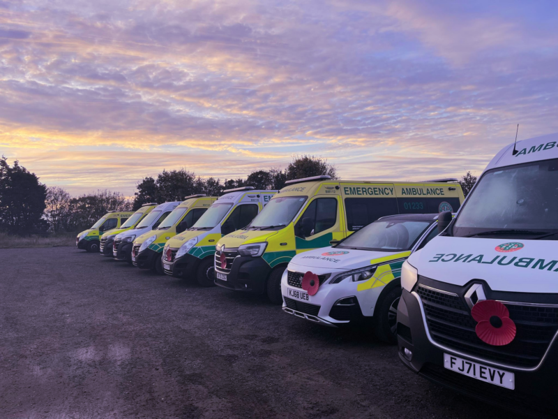 Specialist bariatric patient transport ambulance fleet providing safe bariatric ambulance transport across the UK