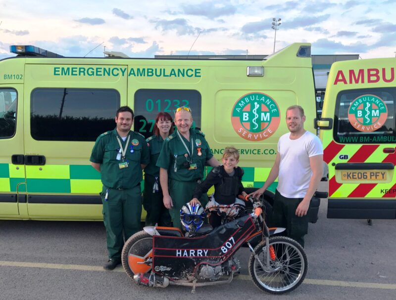 Event Safety Medical Team Supporting Motorsport Event
