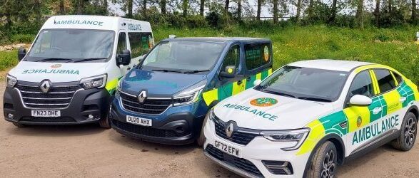 Welfare appointment cars and medical welfare taxi vehicles used for hospital appointment transport in Kent